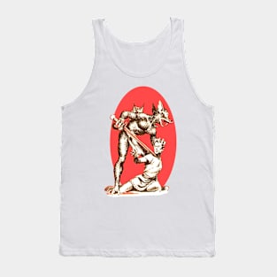 Monster with sword Tank Top